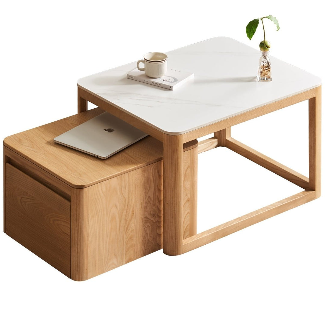 Nero Sintered Stone Coffee Table Set - Exclusivia