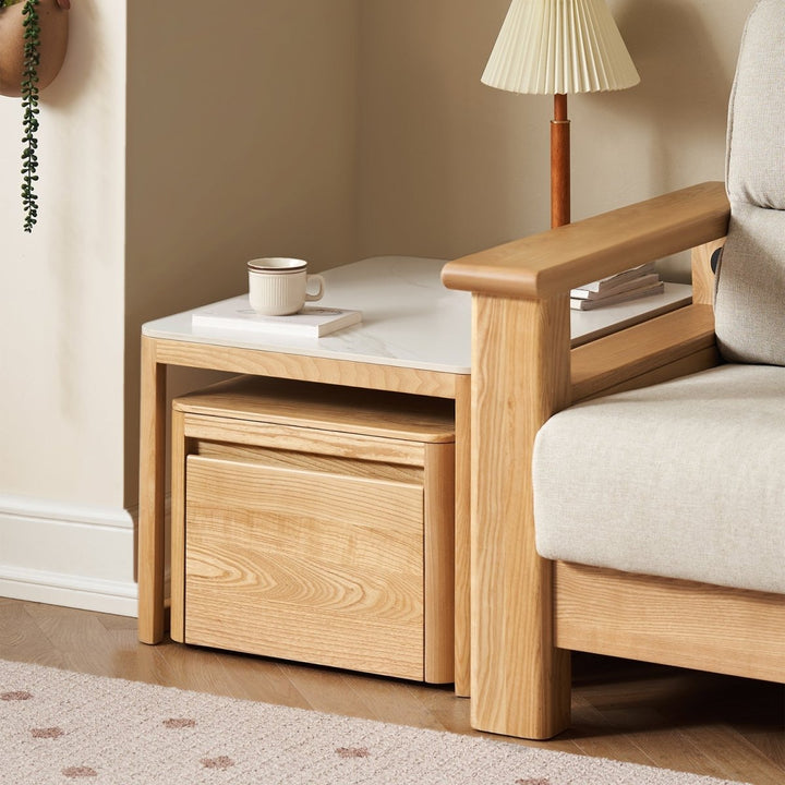 Nero Sintered Stone Coffee Table Set - Exclusivia