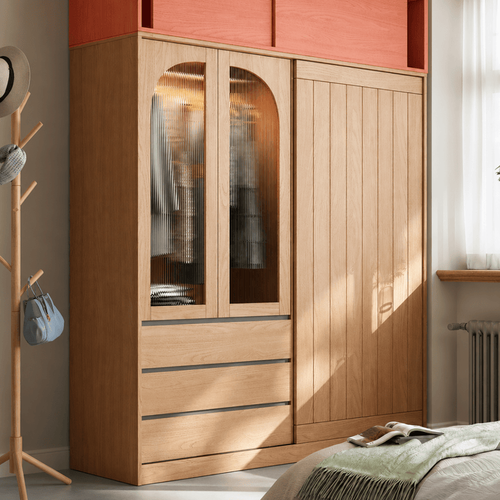 Neta Japandi Cabinet Wardrobe - Exclusivia
