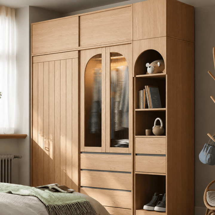 Neta Japandi Cabinet Wardrobe - Exclusivia
