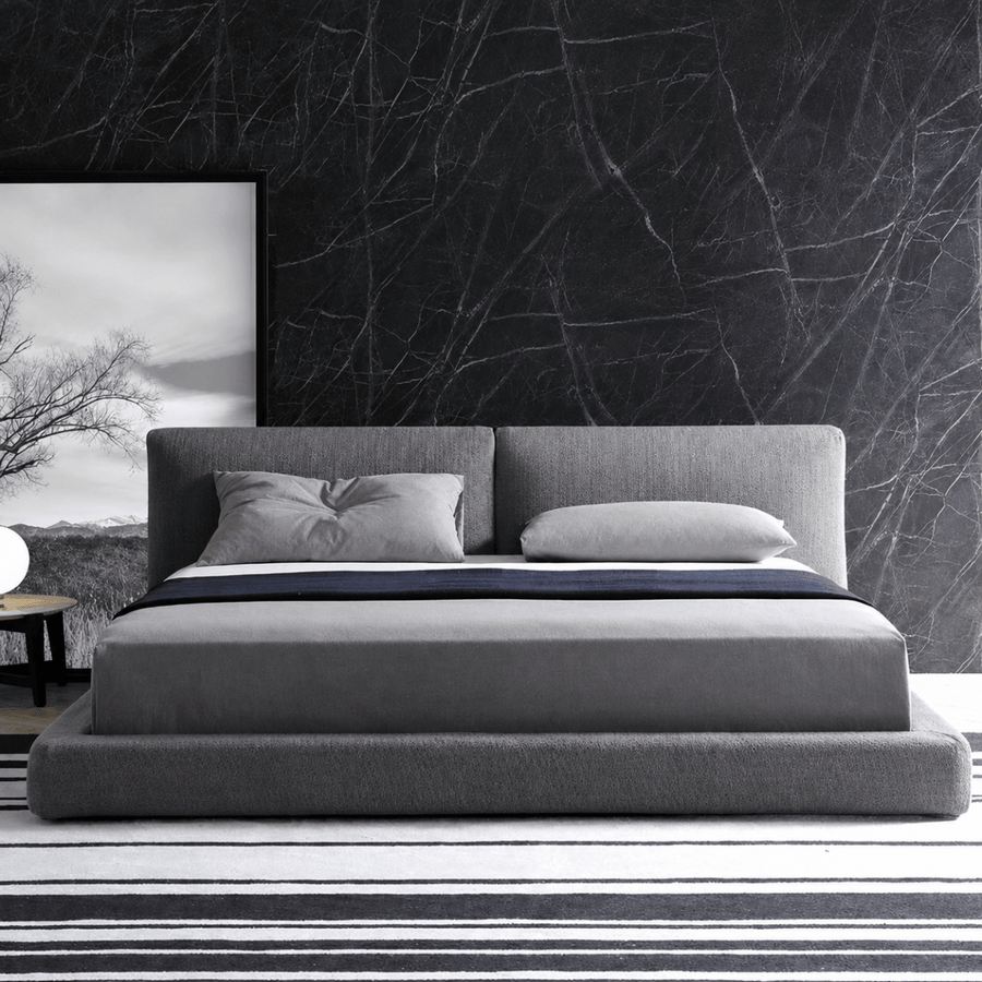 Niels Fabric Platform Bedframe - Exclusivia