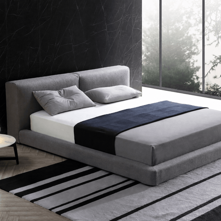 Niels Fabric Platform Bedframe - Exclusivia