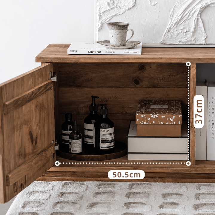 Nile Extendable Solid Wood TV Console - Exclusivia
