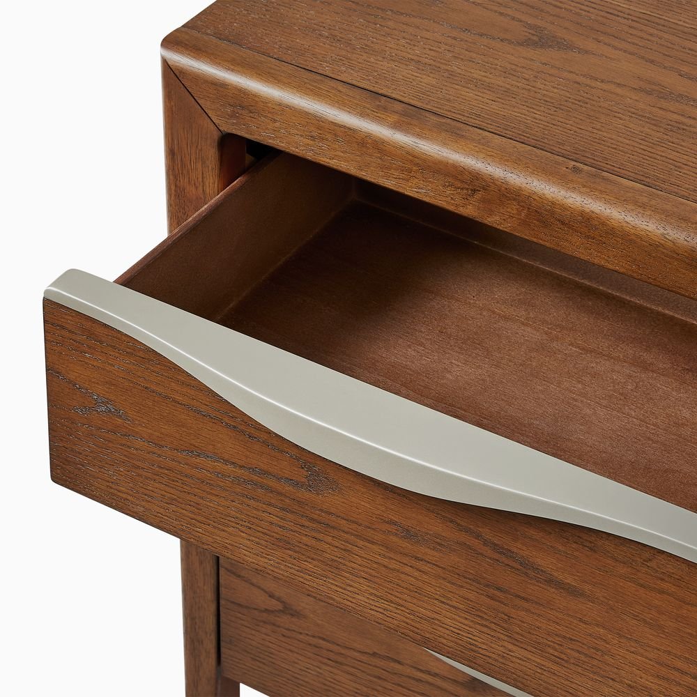 Nils 3 - Drawer Nightstand, 66 cm - Exclusivia