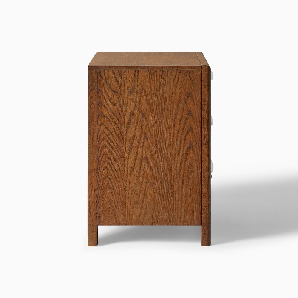 Nils 3 - Drawer Nightstand, 66 cm - Exclusivia