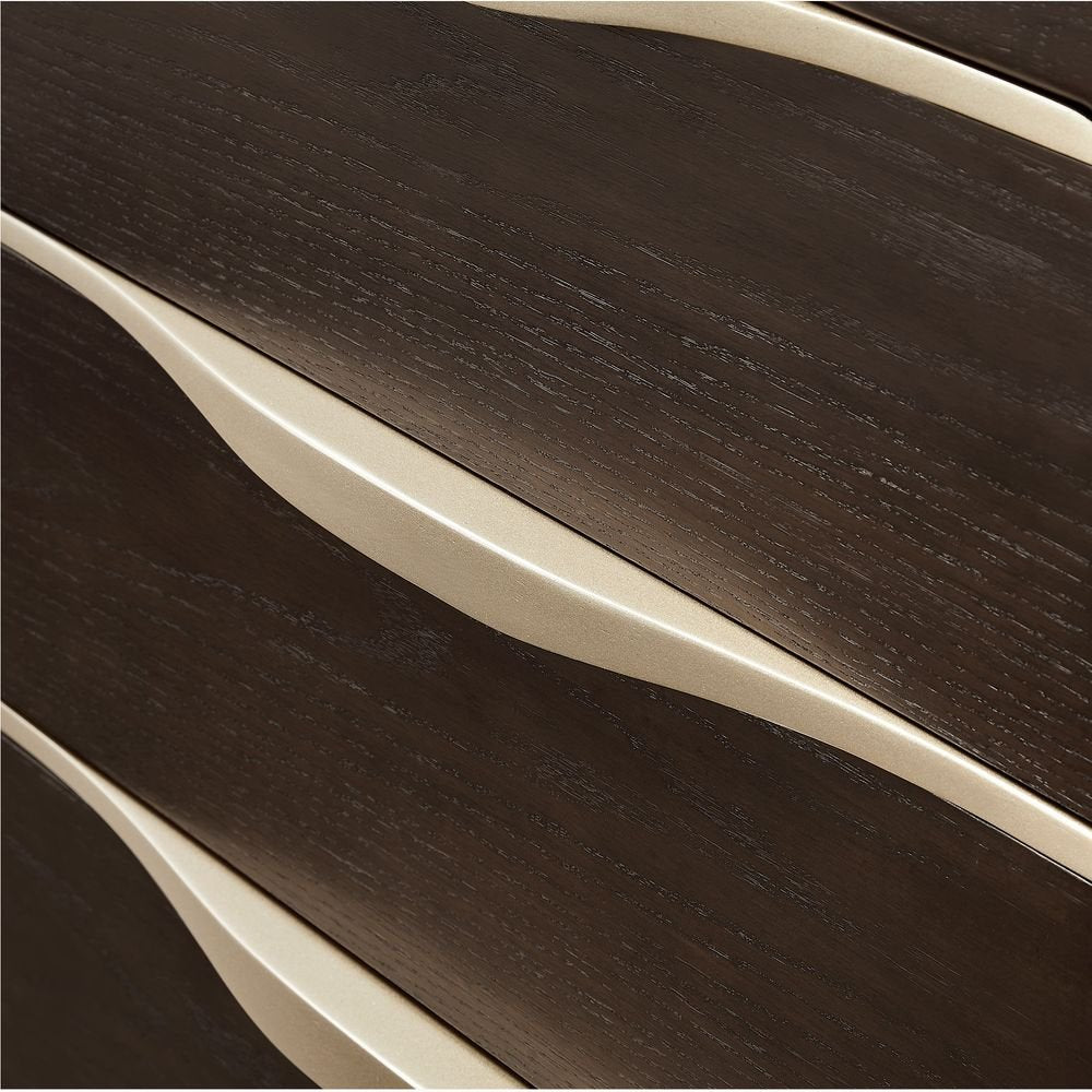 Nils 3 - Drawer Nightstand, 66 cm - Exclusivia