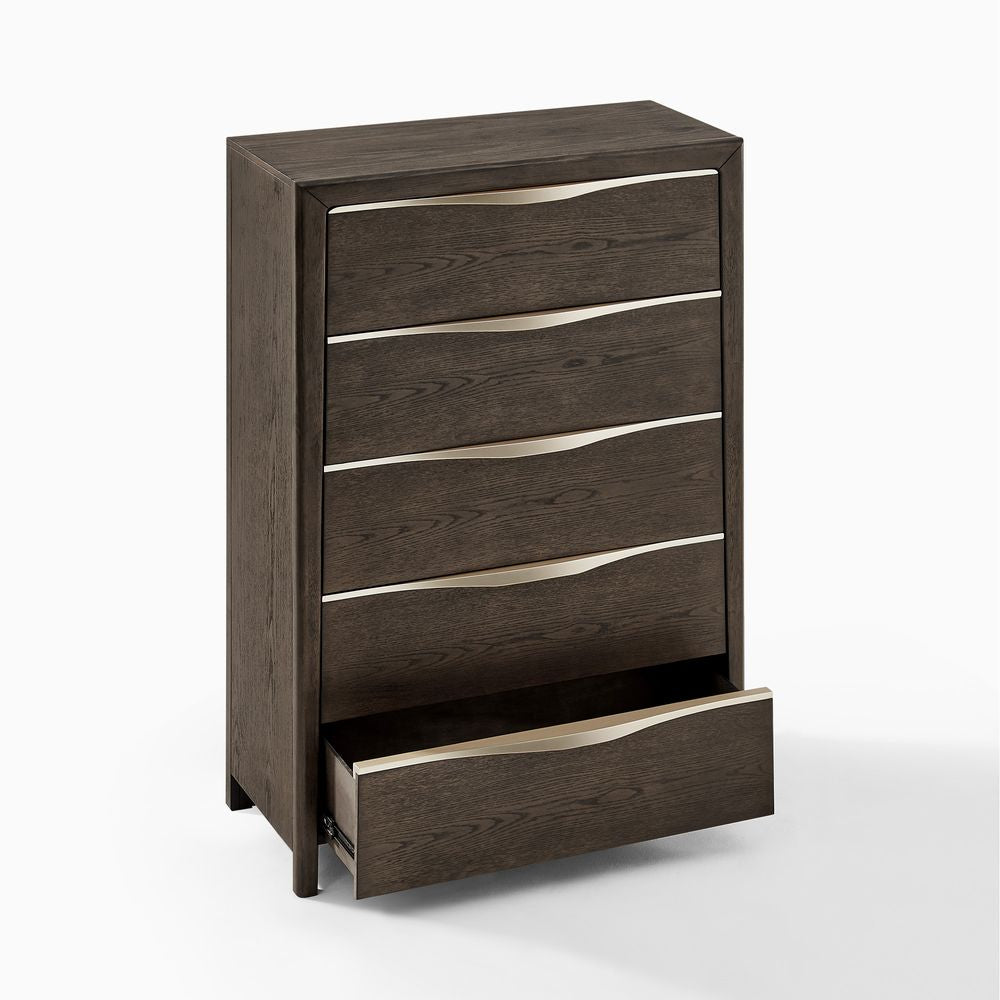 Nils 5 - Drawer Chest, 100 cm - Exclusivia