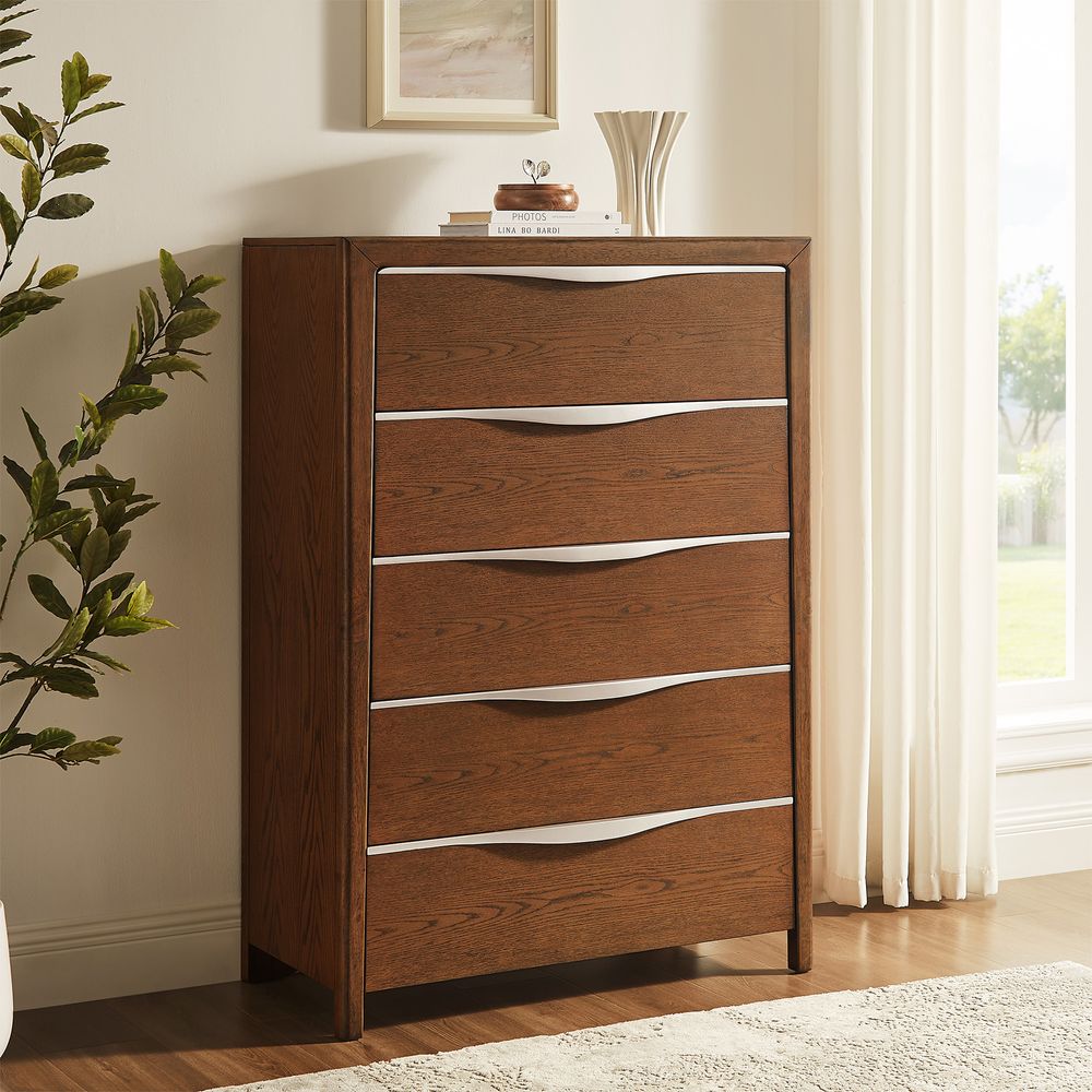 Nils 5 - Drawer Chest, 100 cm - Exclusivia