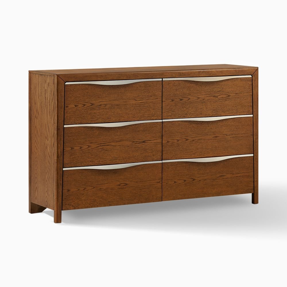 Nils 6 - Drawer Dresser, 160 cm - Exclusivia