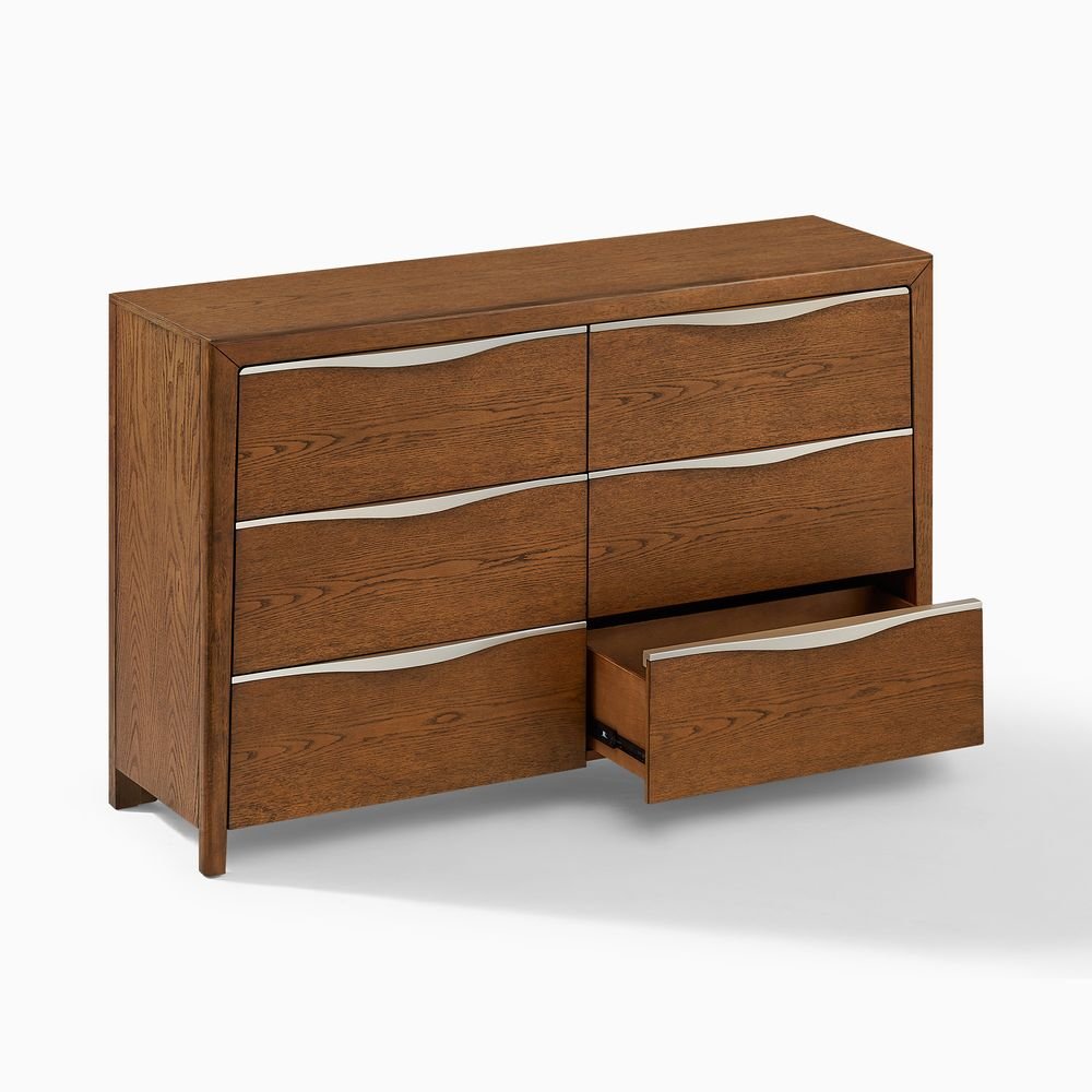 Nils 6 - Drawer Dresser, 160 cm - Exclusivia