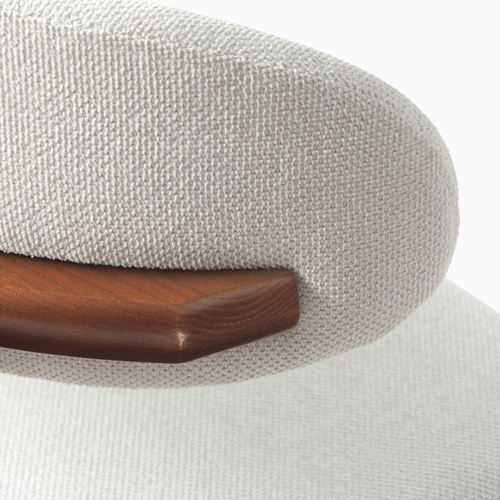 Noelle Cotton Linen Dining Chairs (Set of 2) - Exclusivia