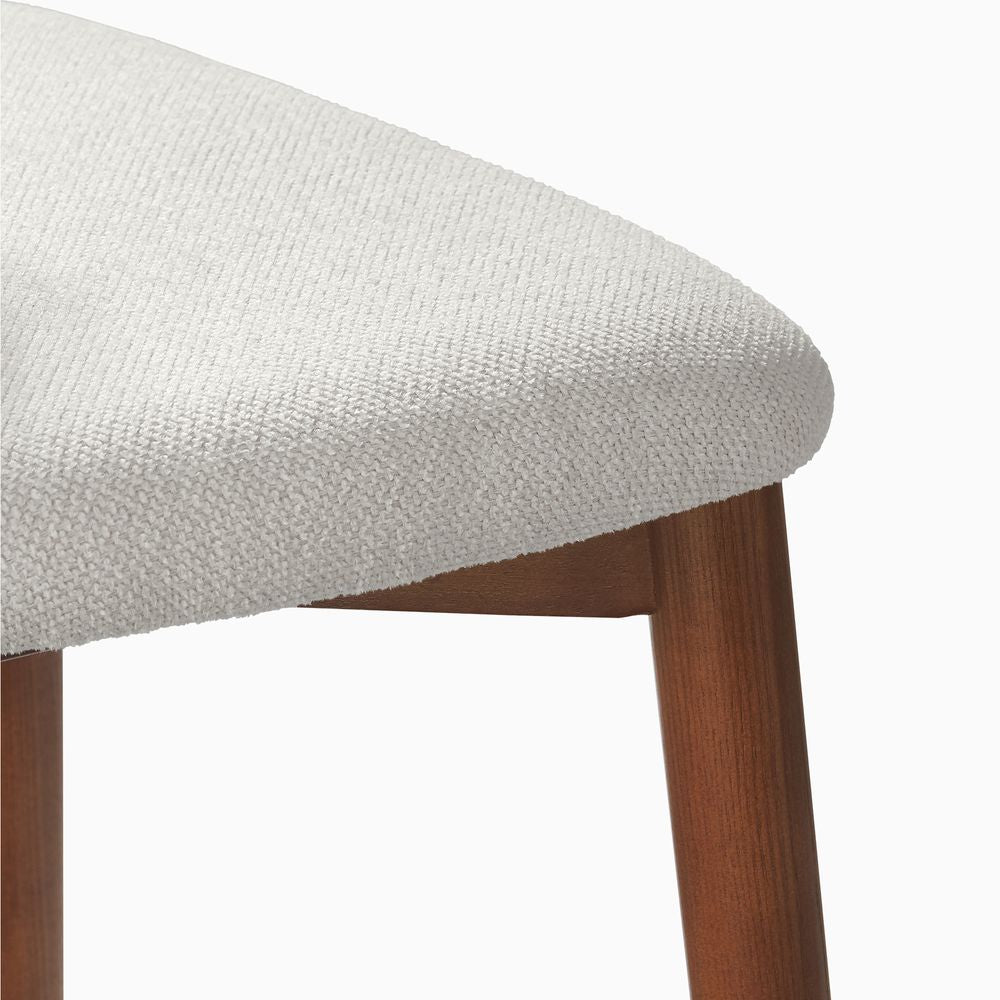 Noelle Cotton Linen Dining Chairs (Set of 2) - Exclusivia