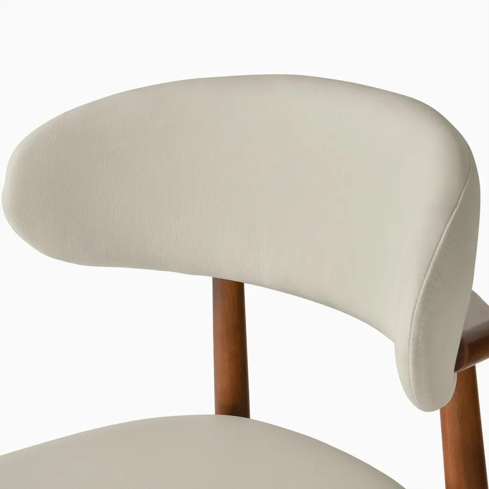 NOELLE Leather Dining Chair - Exclusivia