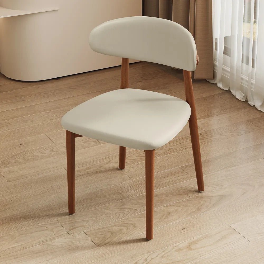NOELLE Leather Dining Chair - Exclusivia