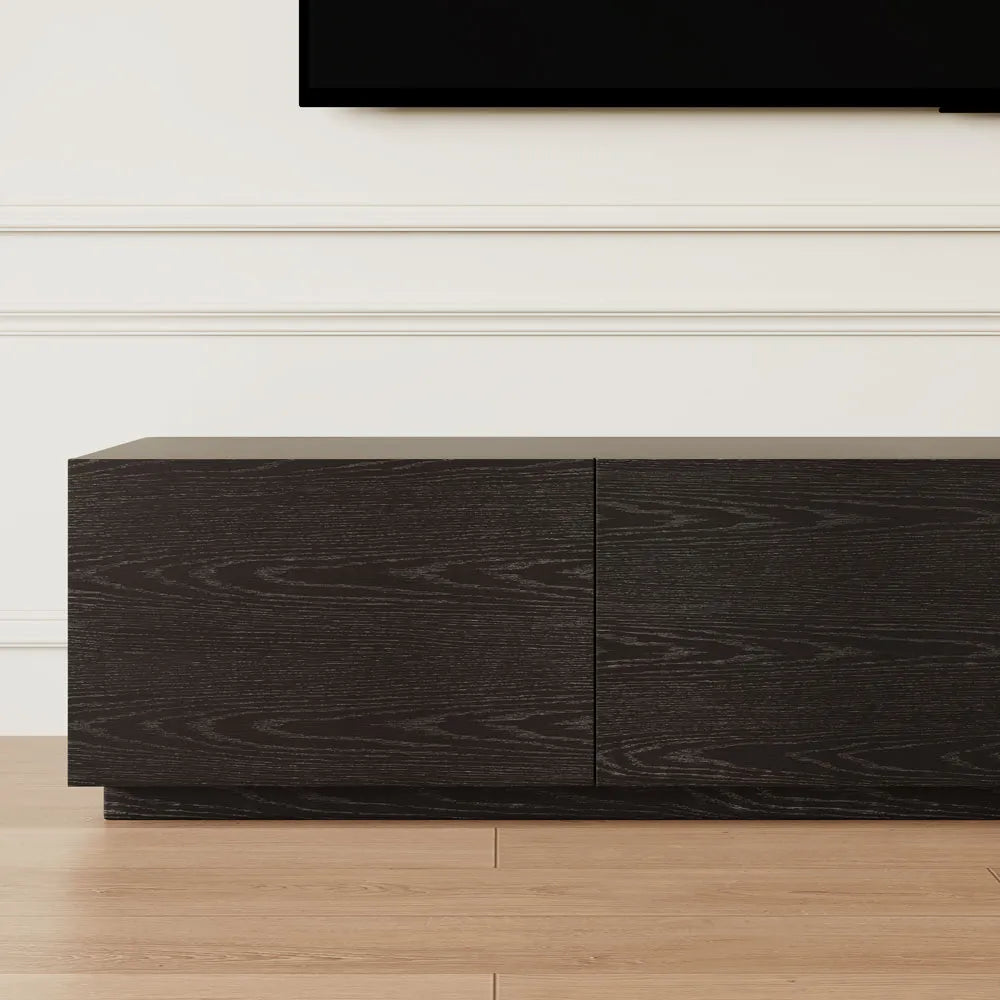 Noir 200 cm Modern Drawer TV Console - Exclusivia