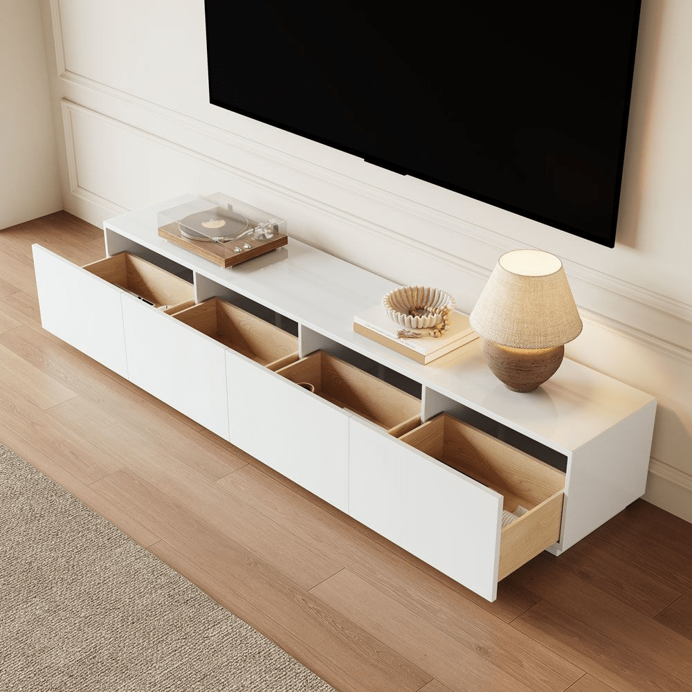 Noir Modern Drawer TV Console - Exclusivia