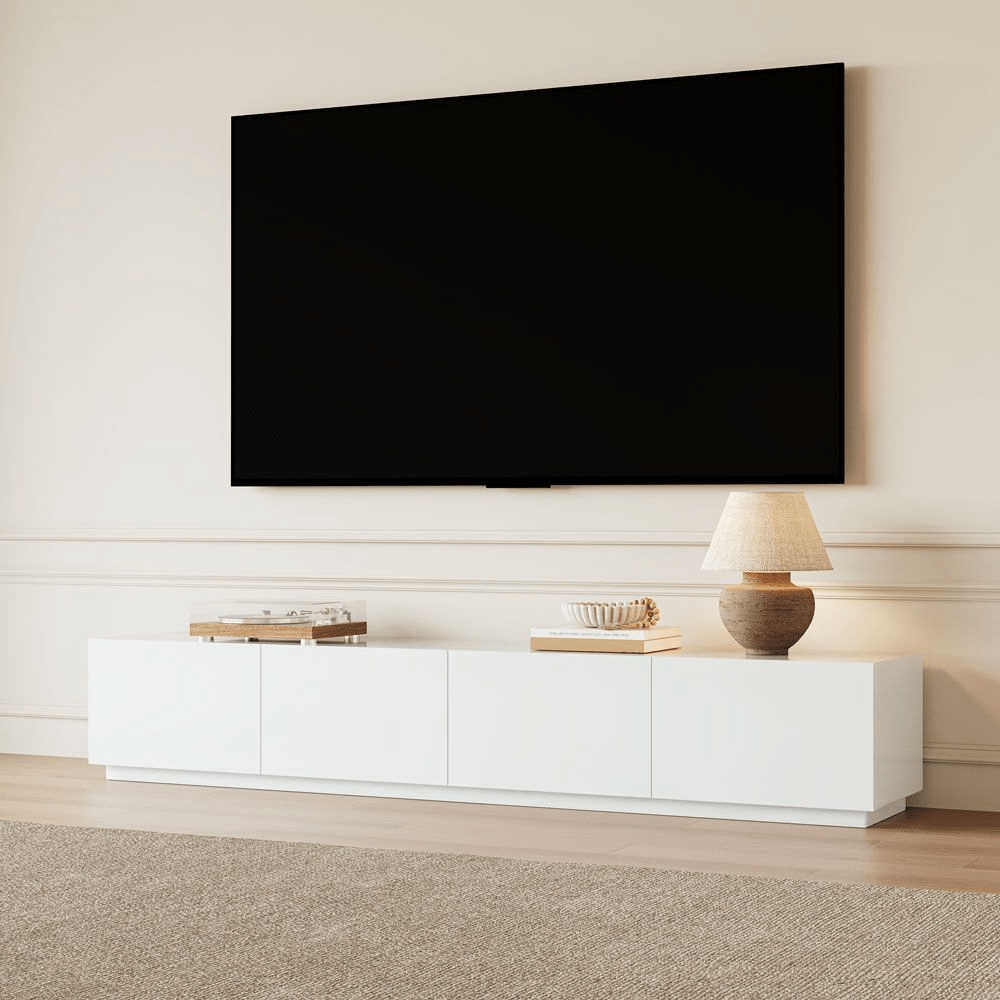 Noir Modern Drawer TV Console - Exclusivia