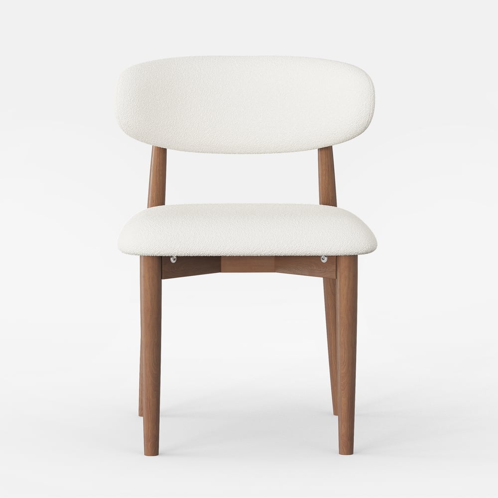 Nora Solid Wood Fluted Dining Table - Exclusivia