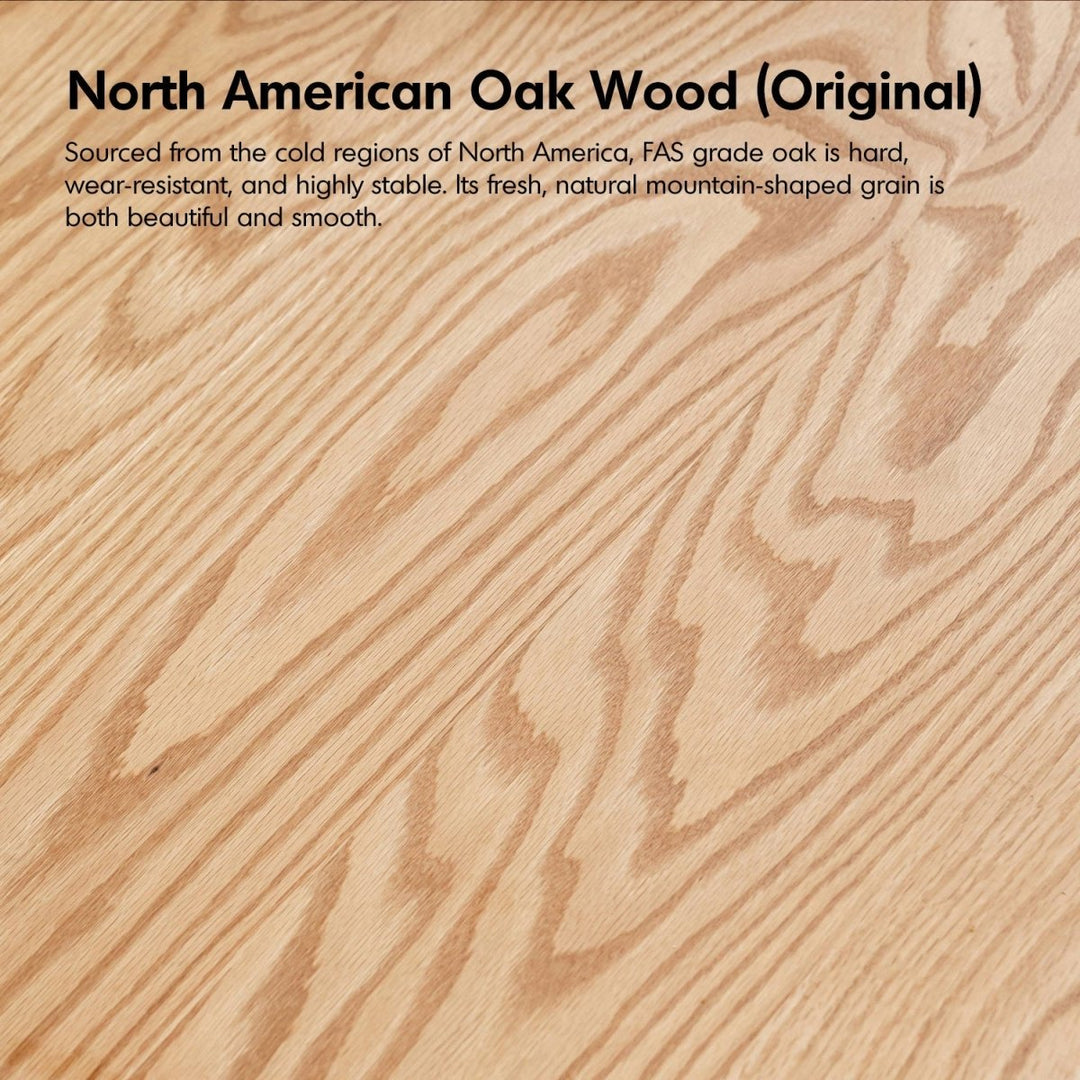 Nordal Oak Platform Bed - Exclusivia