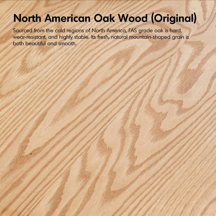 Nordal Oak Platform Bed - Exclusivia