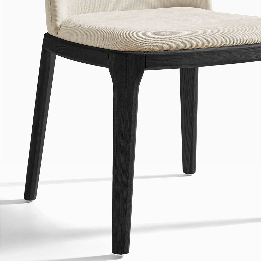 Norrin Cotton Linen Dining Chairs (Set of 2) - Exclusivia