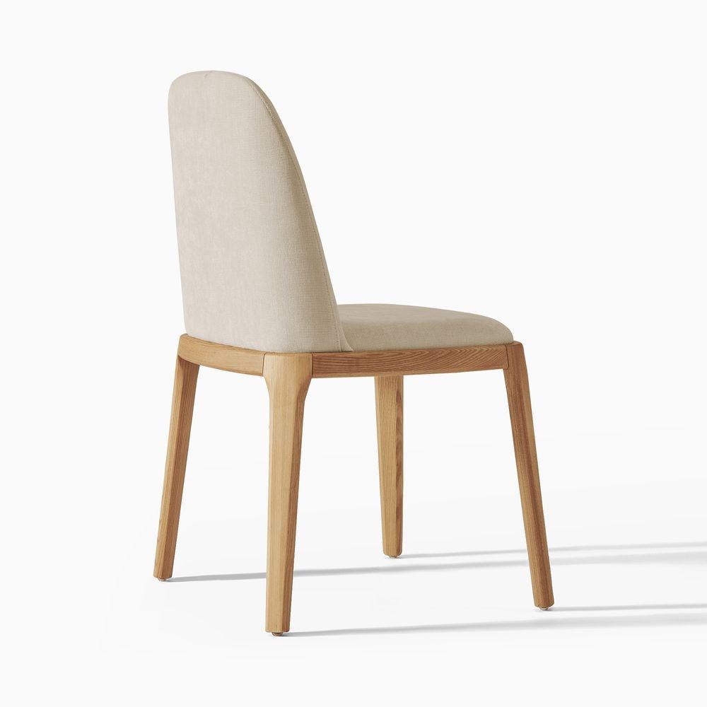 Norrin Cotton Linen Dining Chairs (Set of 2) - Exclusivia