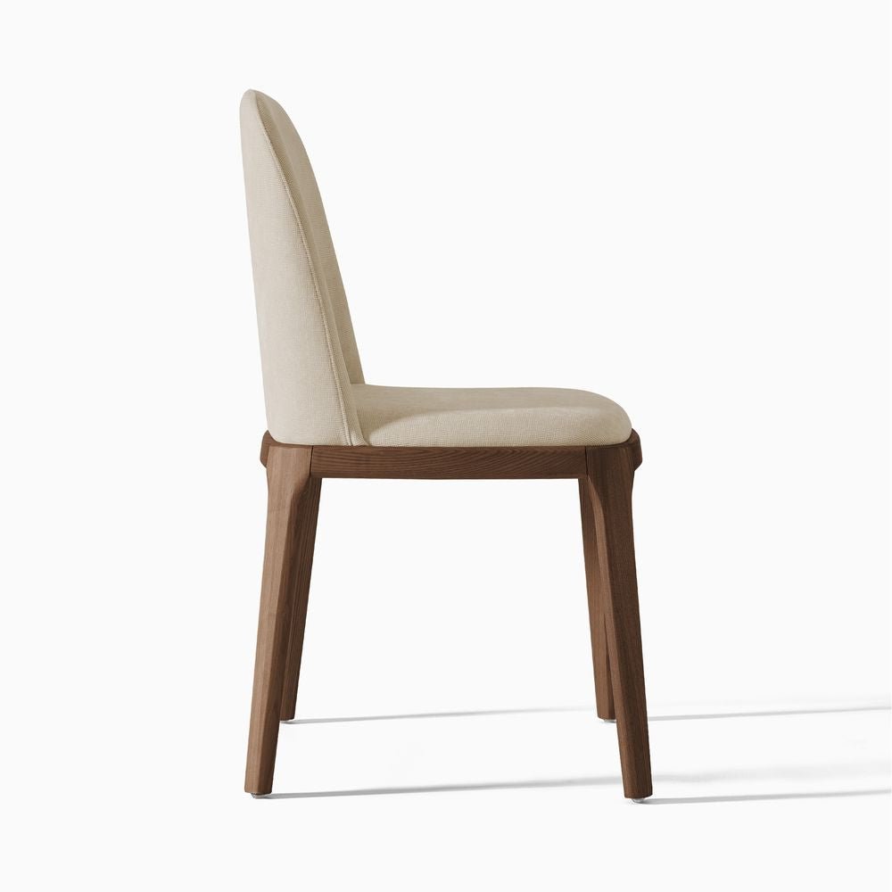 Norrin Cotton Linen Dining Chairs (Set of 2) - Exclusivia