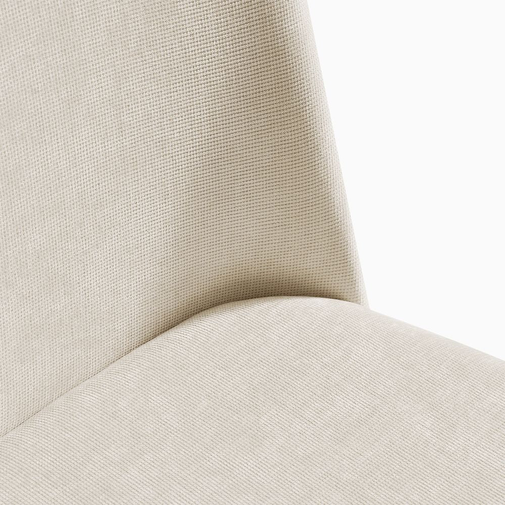 Norrin Cotton Linen Dining Chairs (Set of 2) - Exclusivia