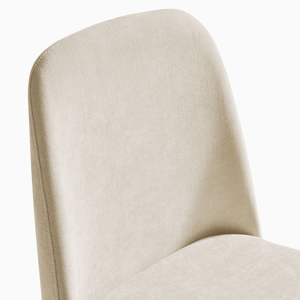 Norrin Cotton Linen Dining Chairs (Set of 2) - Exclusivia