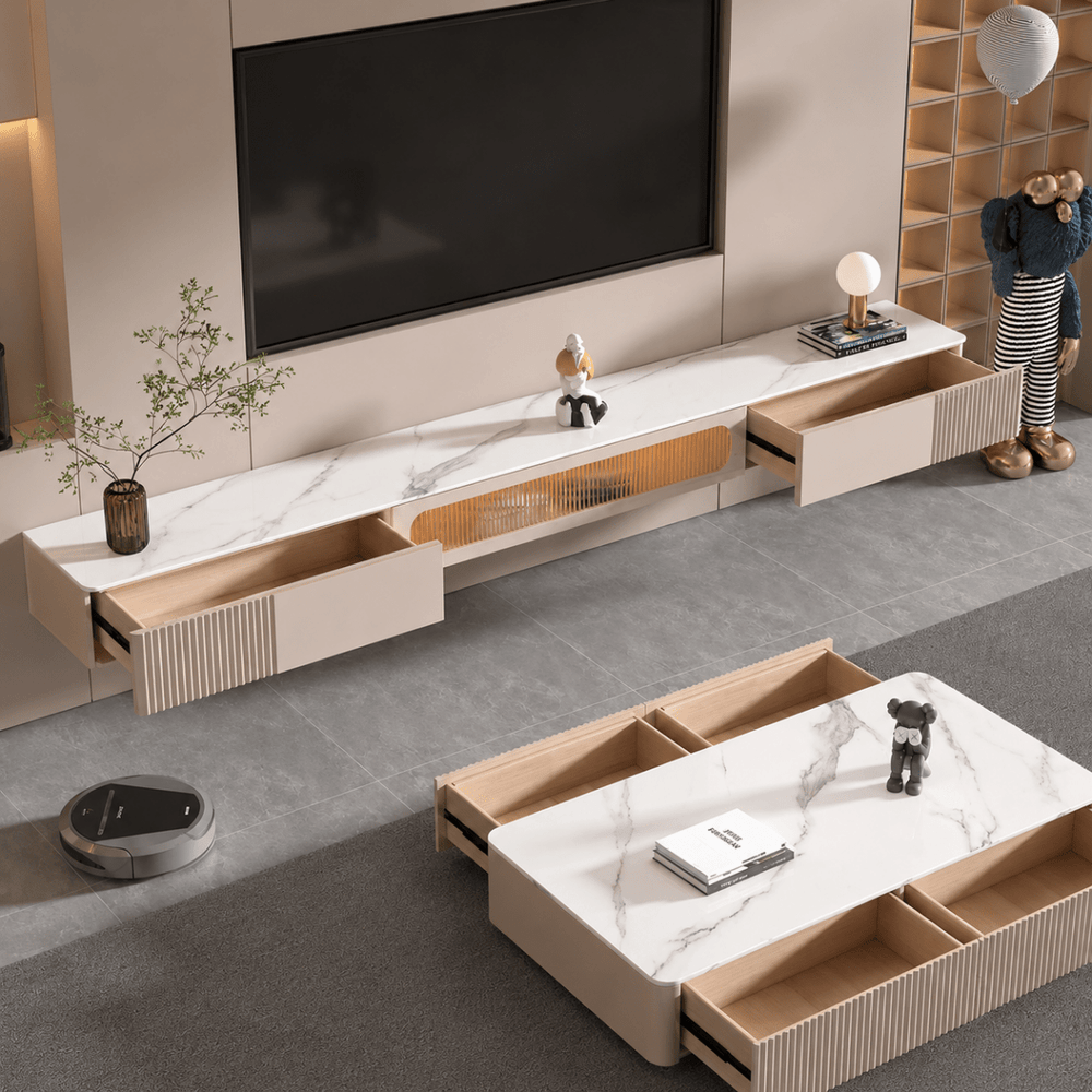 NOX TV Console & Coffee Table - Exclusivia