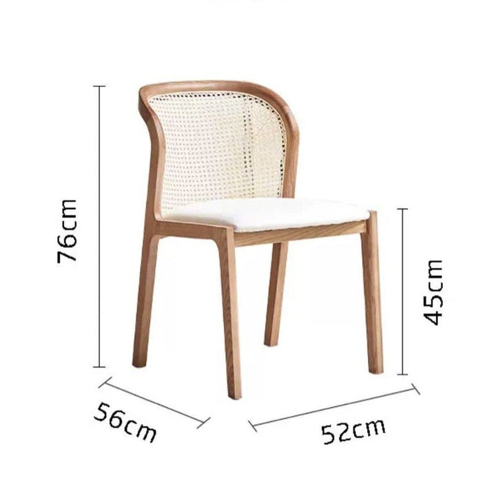 Nuovo Modern Solid Wood Dining Chair - Exclusivia