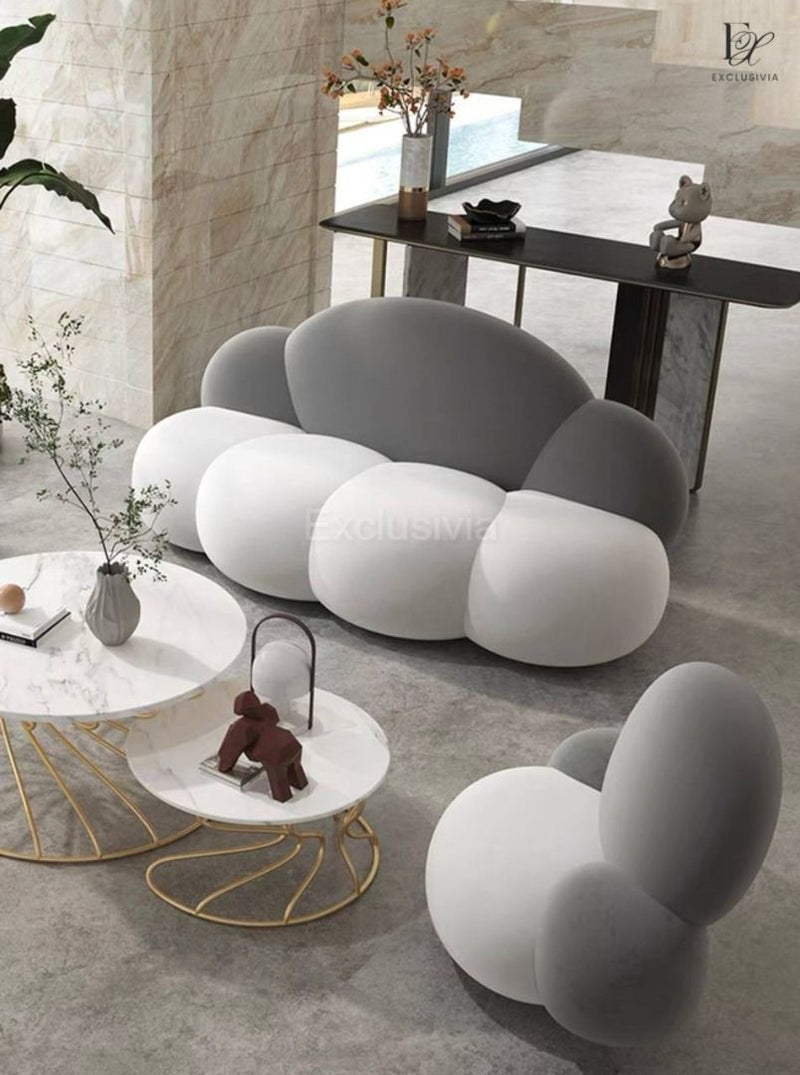 NUVOLA Modern Boucle Sofa - Exclusivia