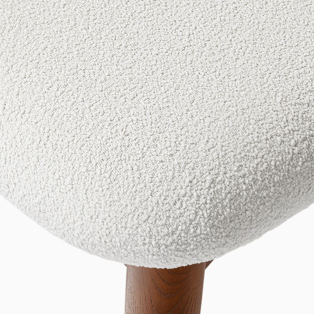 Nuvra Bouclé Dining Chairs (Set of 2) - Exclusivia