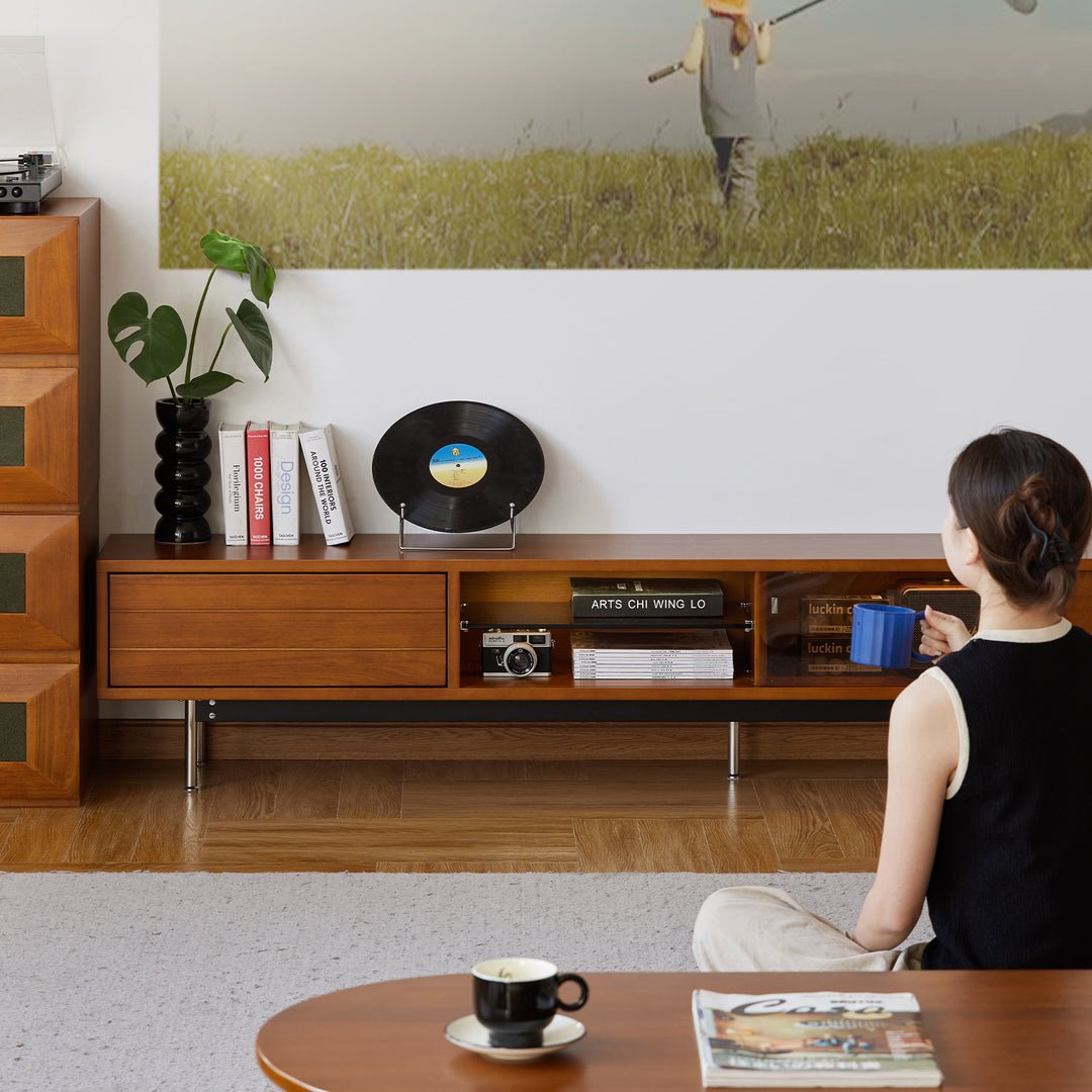 Oaklane Retro TV Console - Exclusivia