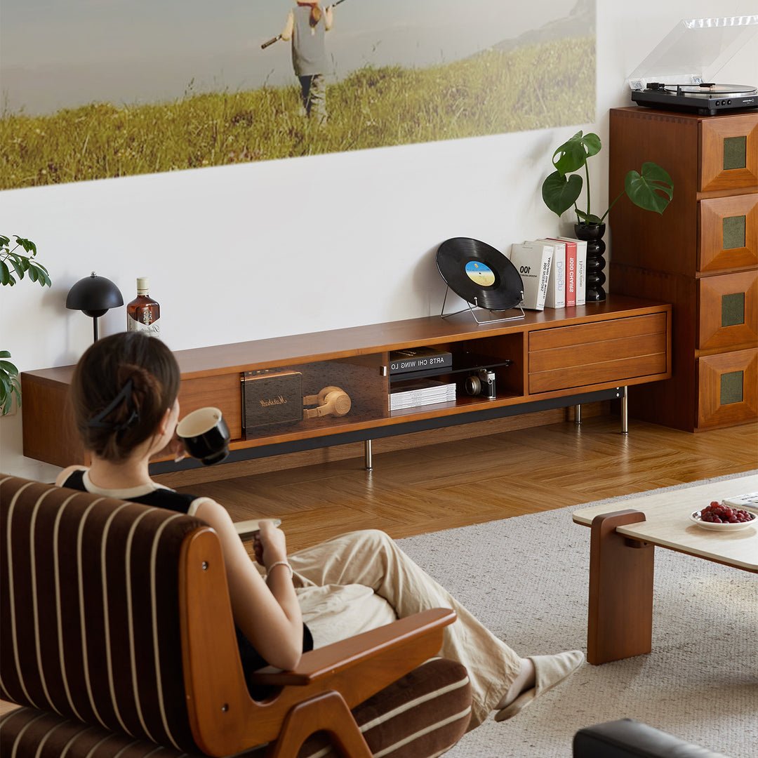 Oaklane Retro TV Console - Exclusivia