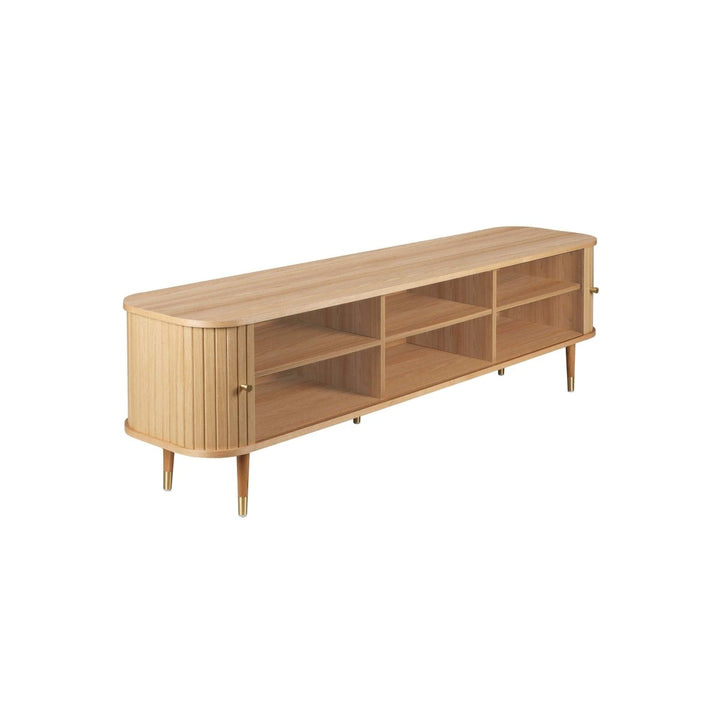 Oakmere Solid Wood TV Console - Exclusivia