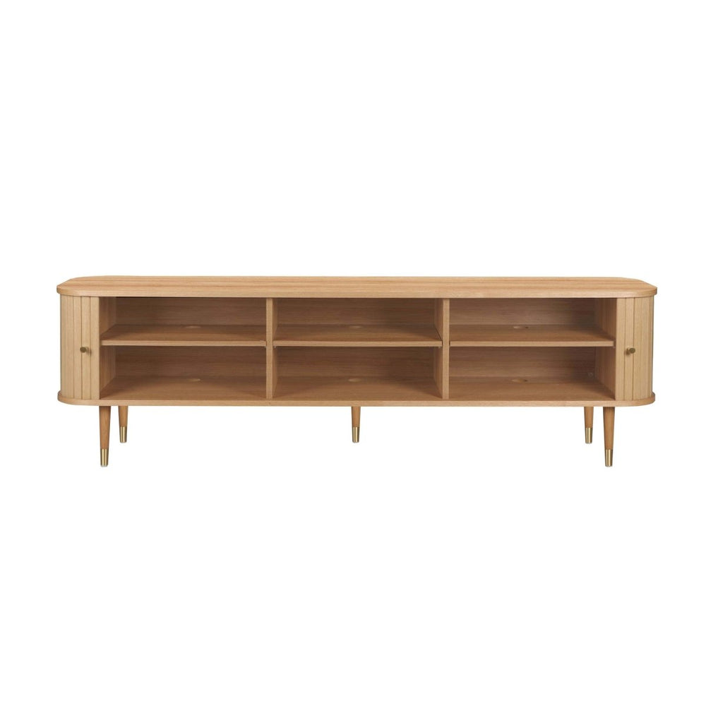 Oakmere Solid Wood TV Console - Exclusivia