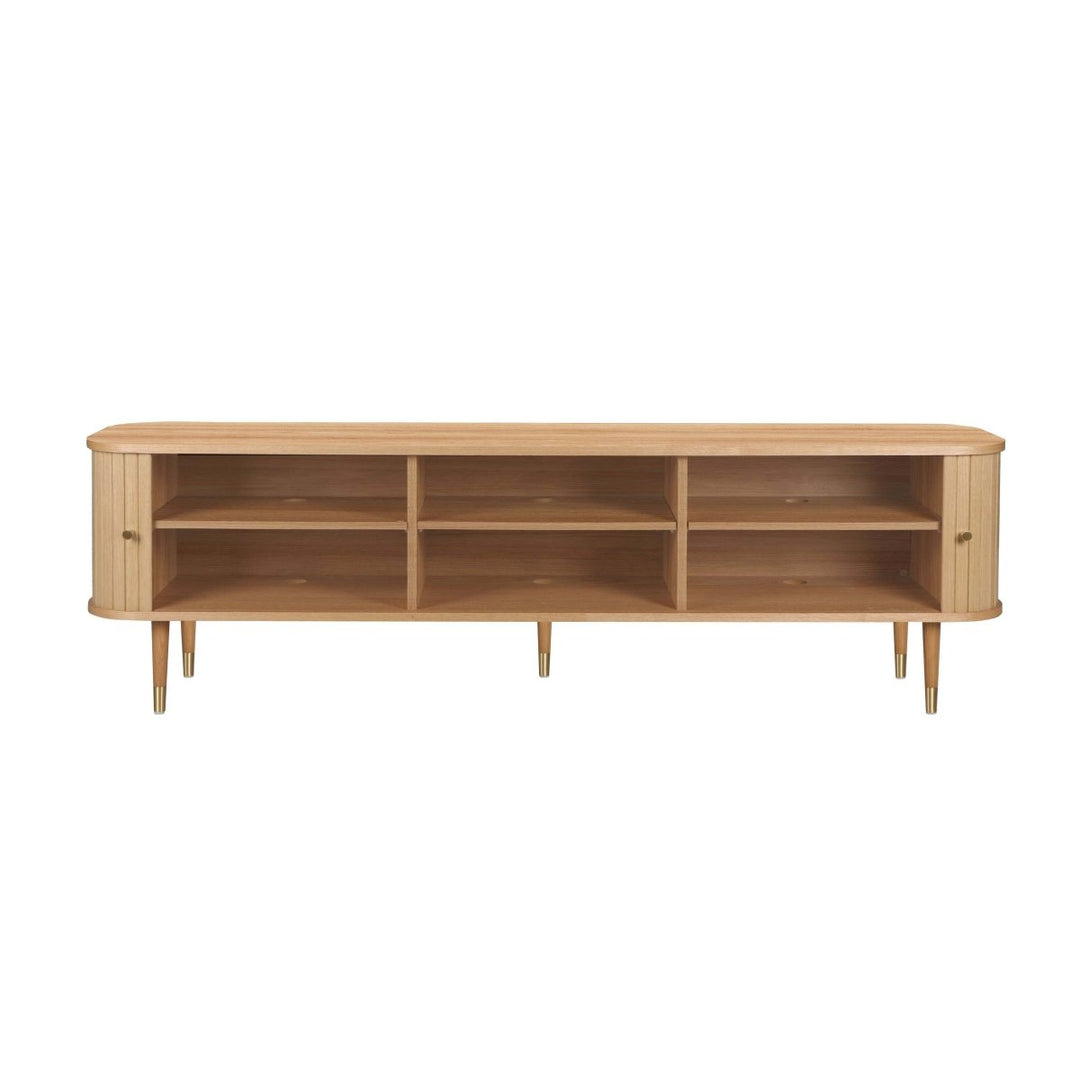 Oakmere Solid Wood TV Console - Exclusivia