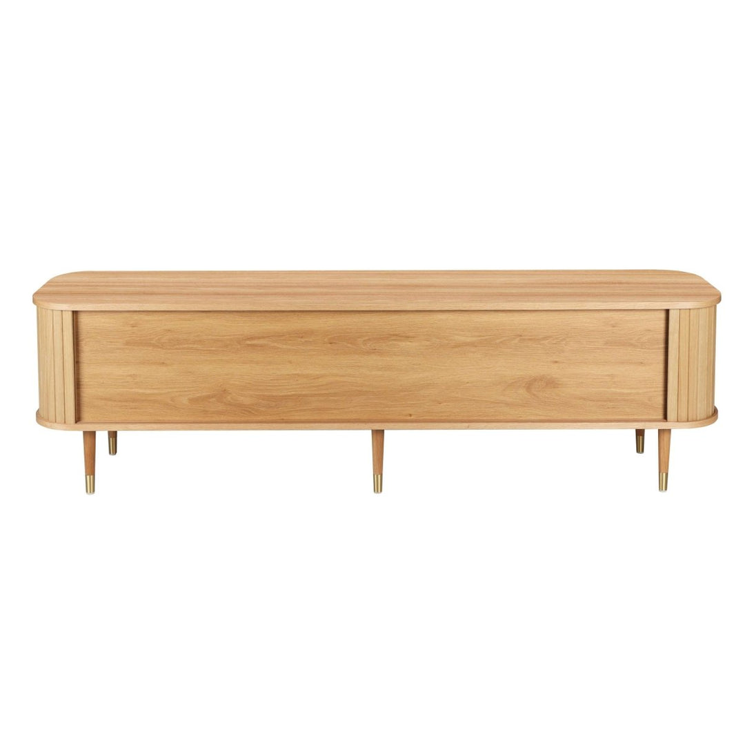Oakmere Solid Wood TV Console - Exclusivia