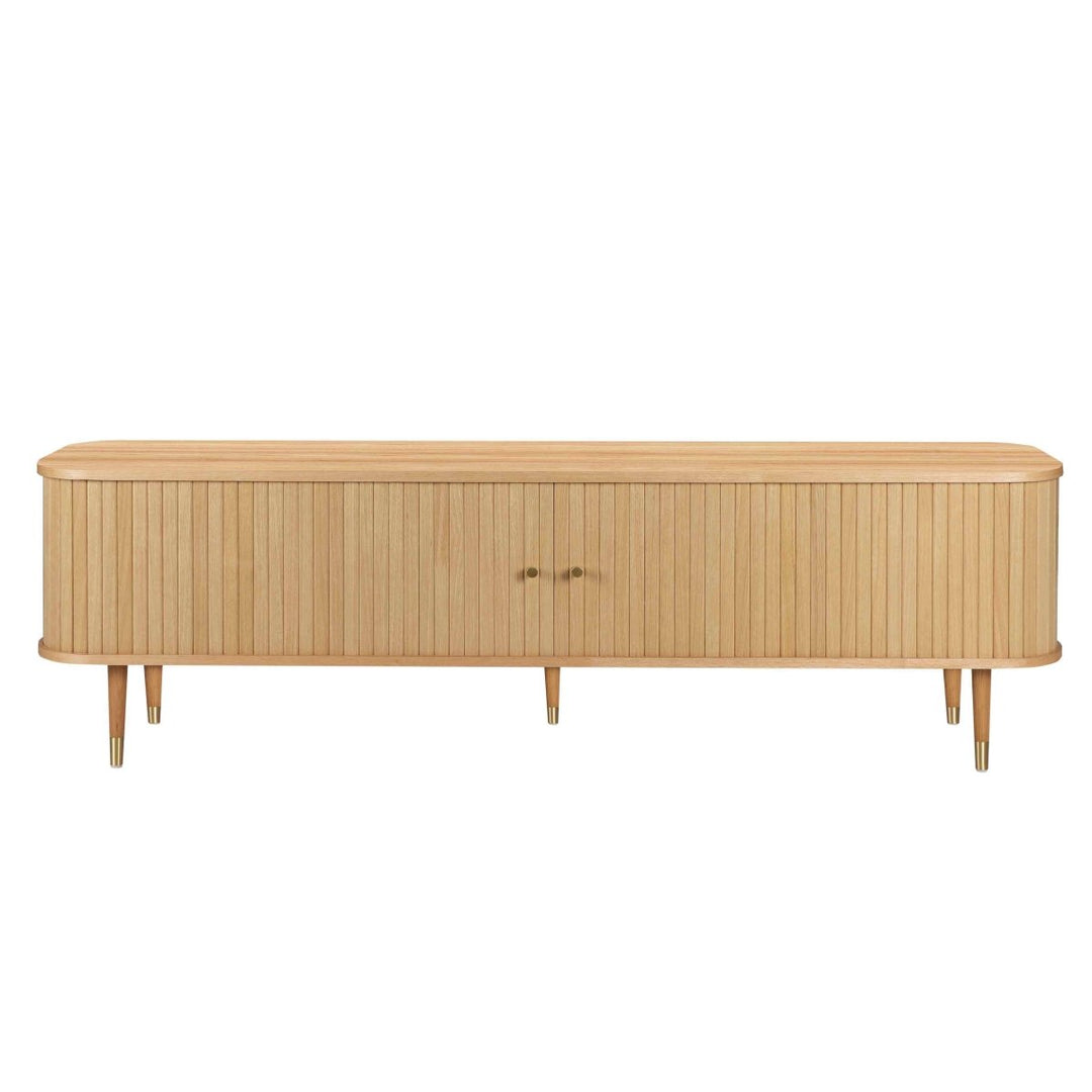 Oakmere Solid Wood TV Console - Exclusivia