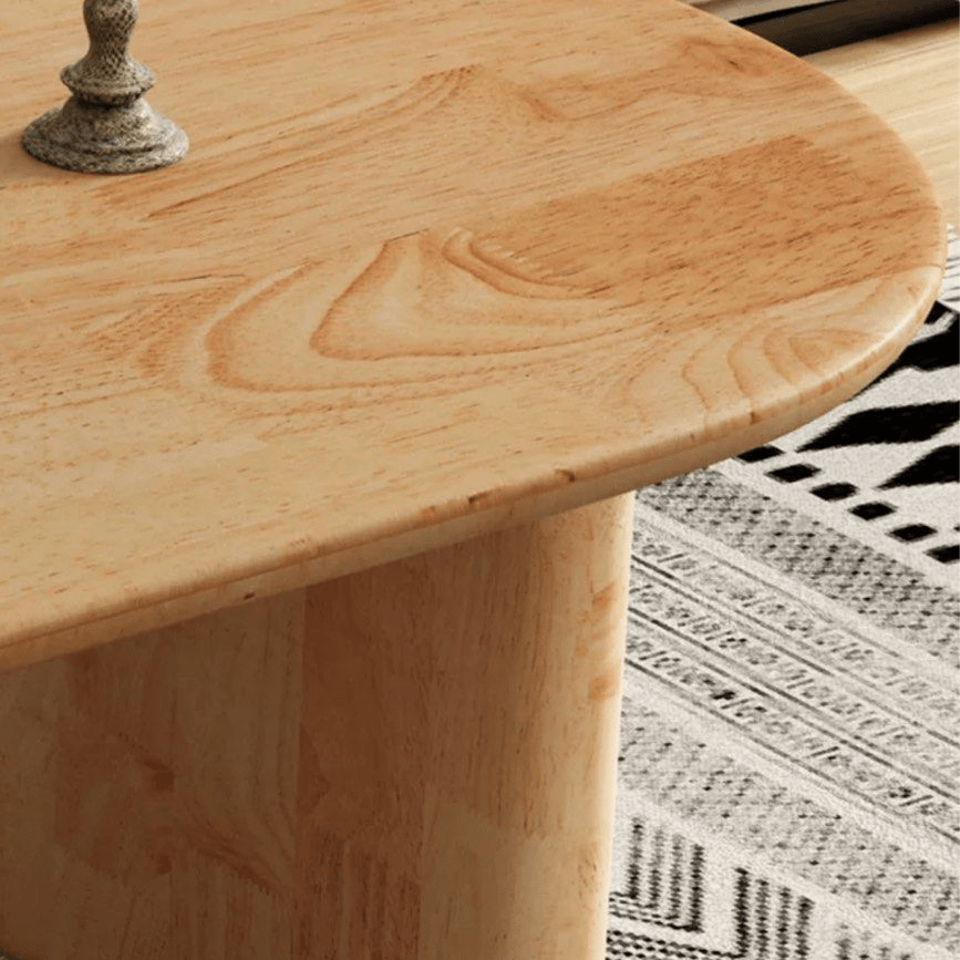 Oka Japandi Solid Wood Coffee Table - Exclusivia