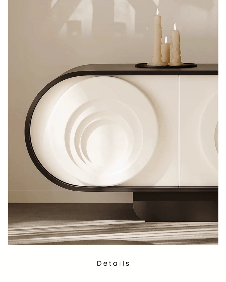 ONDÉLLO Italian Sculpted TV Console - Exclusivia