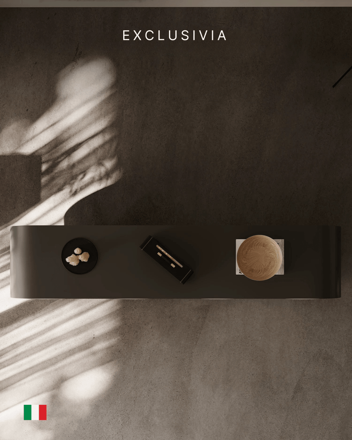 ONDÉLLO Italian Sculpted TV Console - Exclusivia