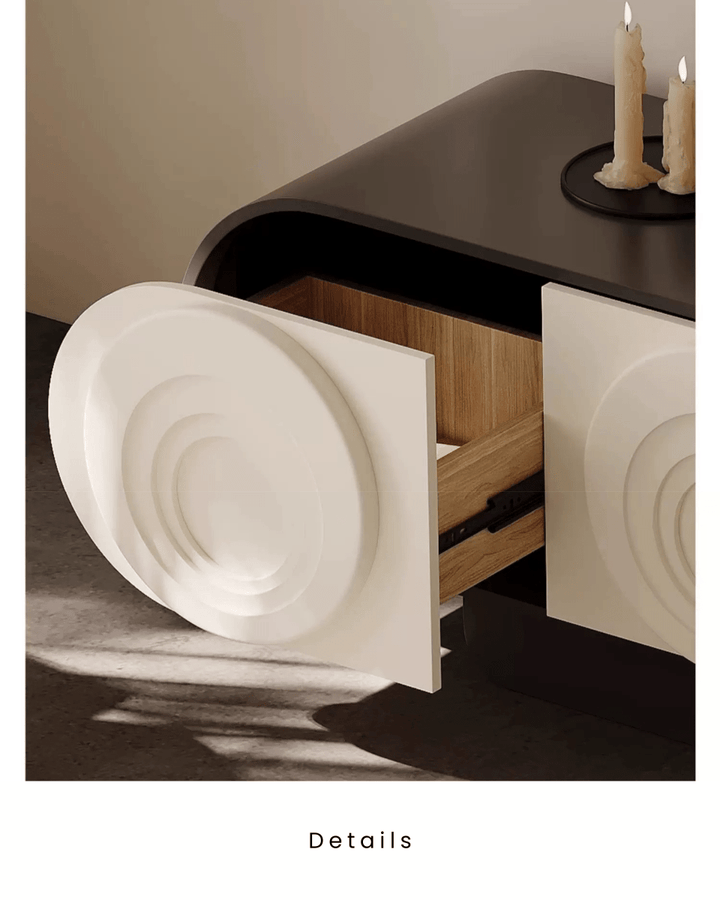 ONDÉLLO Italian Sculpted TV Console - Exclusivia