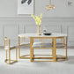 ORDNA Modern Sintered Stone Dining Table Set - Exclusivia