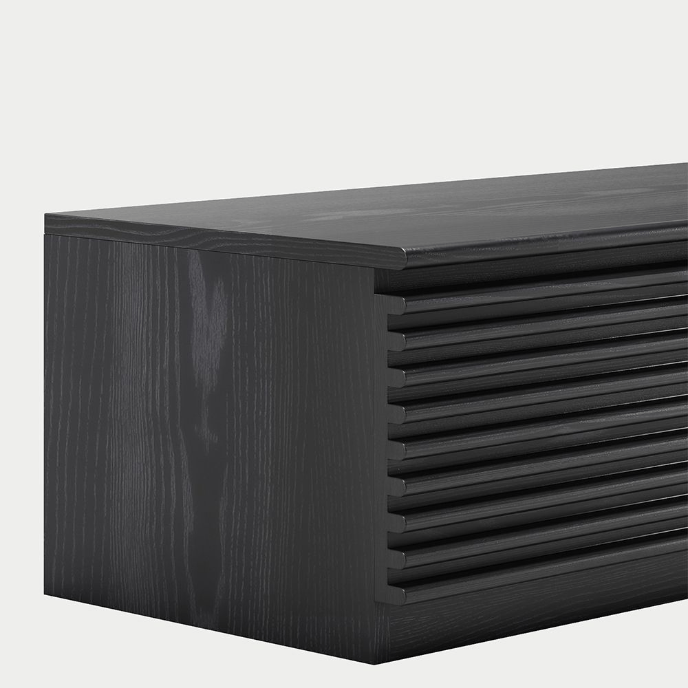 Orion Minimalist Fluted TV Console - Exclusivia