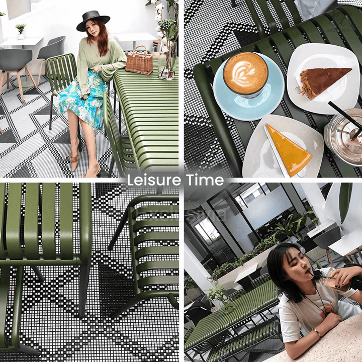 ORION Outdoor Dining Table & Chairs - Exclusivia