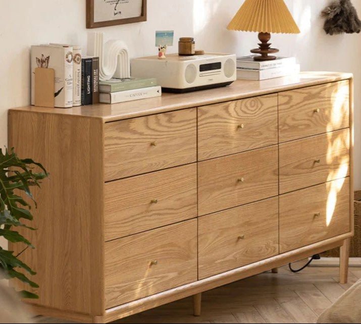 Orion Solid Wood Sideboard Cabinet Drawer Chest - Exclusivia