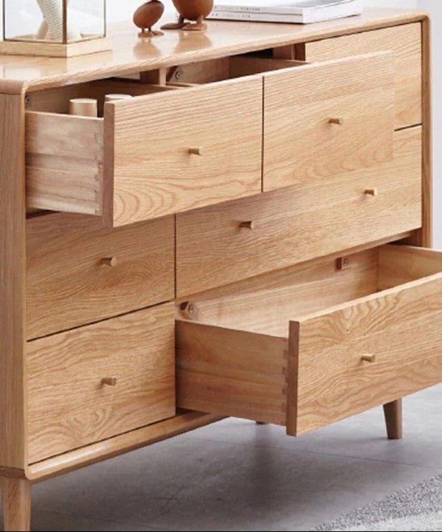 Orion Solid Wood Sideboard Cabinet Drawer Chest - Exclusivia