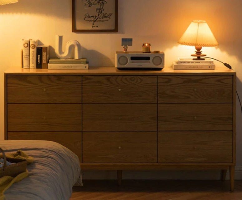 Orion Solid Wood Sideboard Cabinet Drawer Chest - Exclusivia
